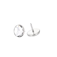 Crystal Upholstery Nails Furniture Tacks 16.8mm Dia Head 17mm Length Shank 20Pcs