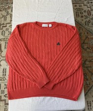 Izod Men's Cable Knit Sweater Size XL
