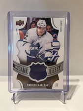 2018-19 Upper Deck - Ud Game Jersey Patrick Marleau #GJ-PM (MEM)