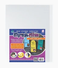 Grafix Shrink Film 30 Sheets White Inkjet Craft Paper Easy To Cut And Design