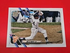 2021 Topps Update Series Willie Mays Legend Variation SP. Giants. HOF 