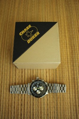 F1 CHASE DURER CHRONOGRAPH RACER'S TEAM CREW SPONSOR GIFT PROMO BOXED SET WATCH