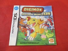 Digimon World DS Nintendo DS Instruction Manual Booklet ONLY