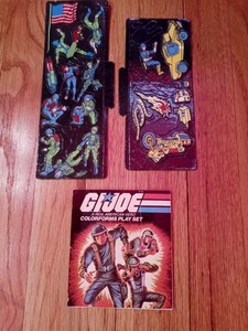 VINTAGE 1982 GI JOE ARAH COLORFORMS REPLACEMENT PARTS WITH BOARDS INSTRUCTIONS