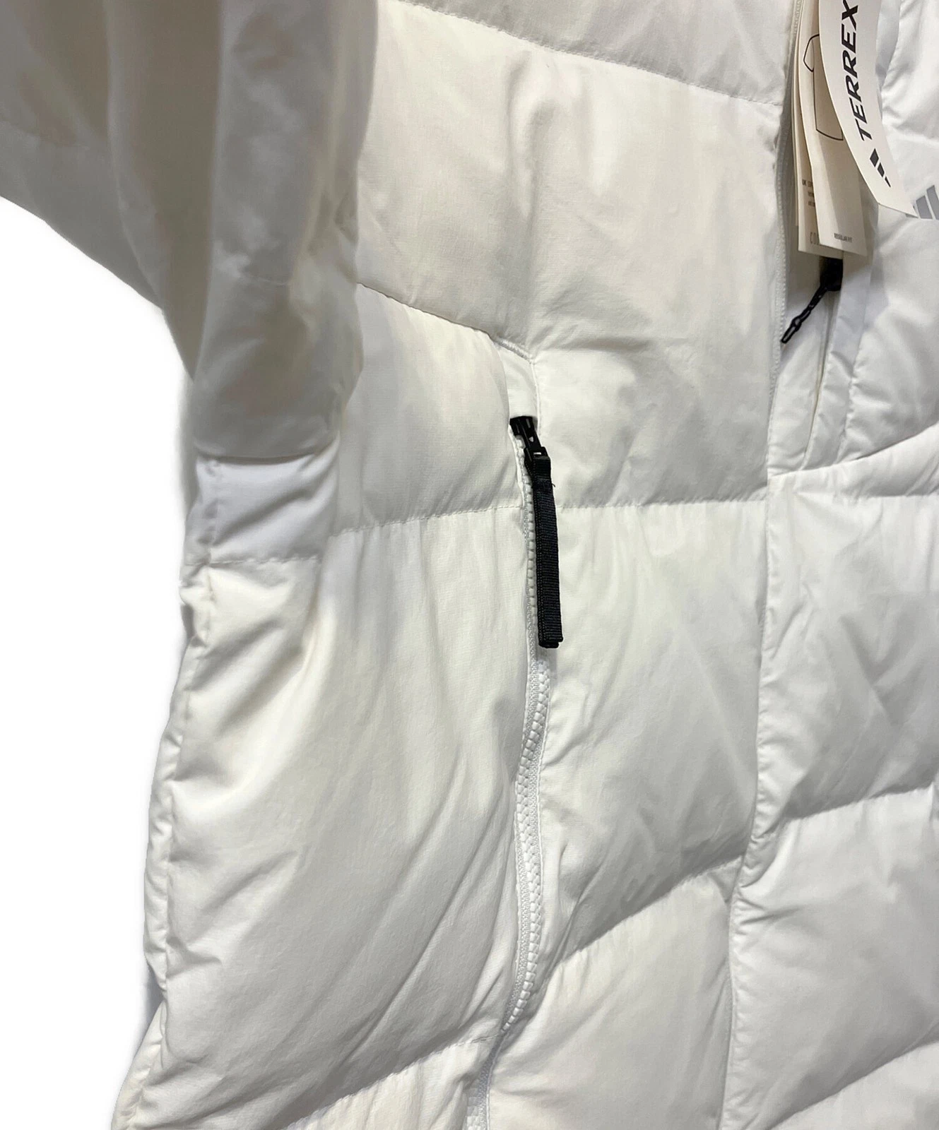 adidas Down Jacket Men's Size L White New - product detail image 6