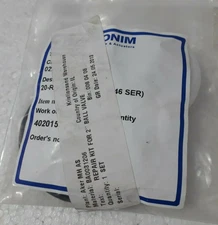 Habonim 20-RK-27-YB-NP +46SER Repair Kit For 2" Ball Valve 