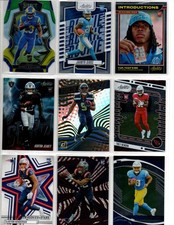9 card RC RB lot (Ashton Jeanty, 2- Jahmyr Gibbs_ + ,pre