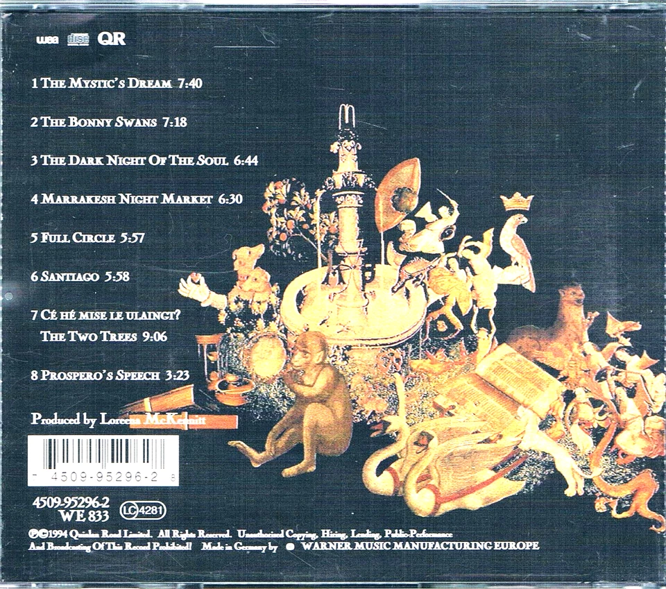 The Mask and Mirror von Mckennitt,Loreena | CD | Zustand sehr gut - Bild 2 von 2