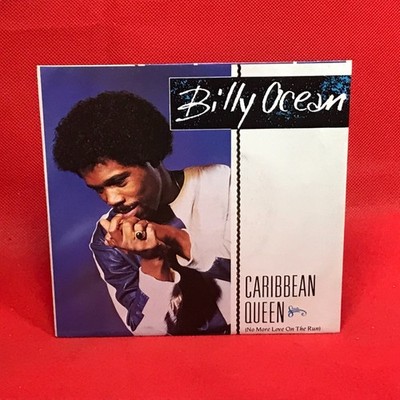 BILLY OCEAN Caribbean Queen No More Love On The Run 7'' vinyl single European  A