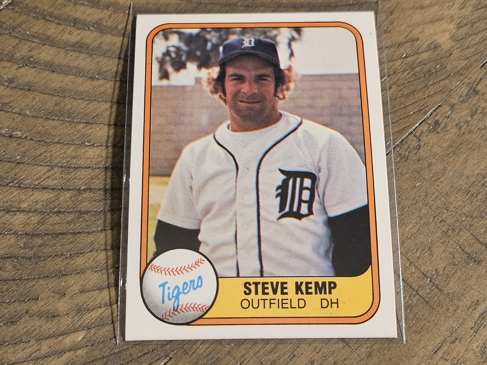 1981 Fleer #459 Steve Kemp Detroit Tigers Nmmt