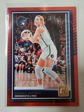 2025 Panini Donruss WNBA Dorka Juhasz #35 Red Shimmer /299 Minnesota Lynx