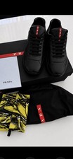 PRADA America s Cup Herren-Sneaker aus schwar...