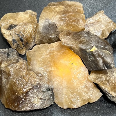 Large Brazil Citrine Crystals (Natural Untreated) Rough Raw Stones