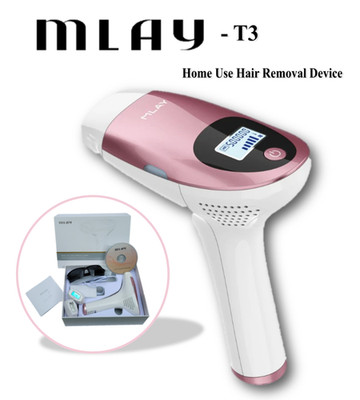 MLAY T3 Laser Hair Removal Device IPL Laser Epilator with 500000 Shots -Org $225