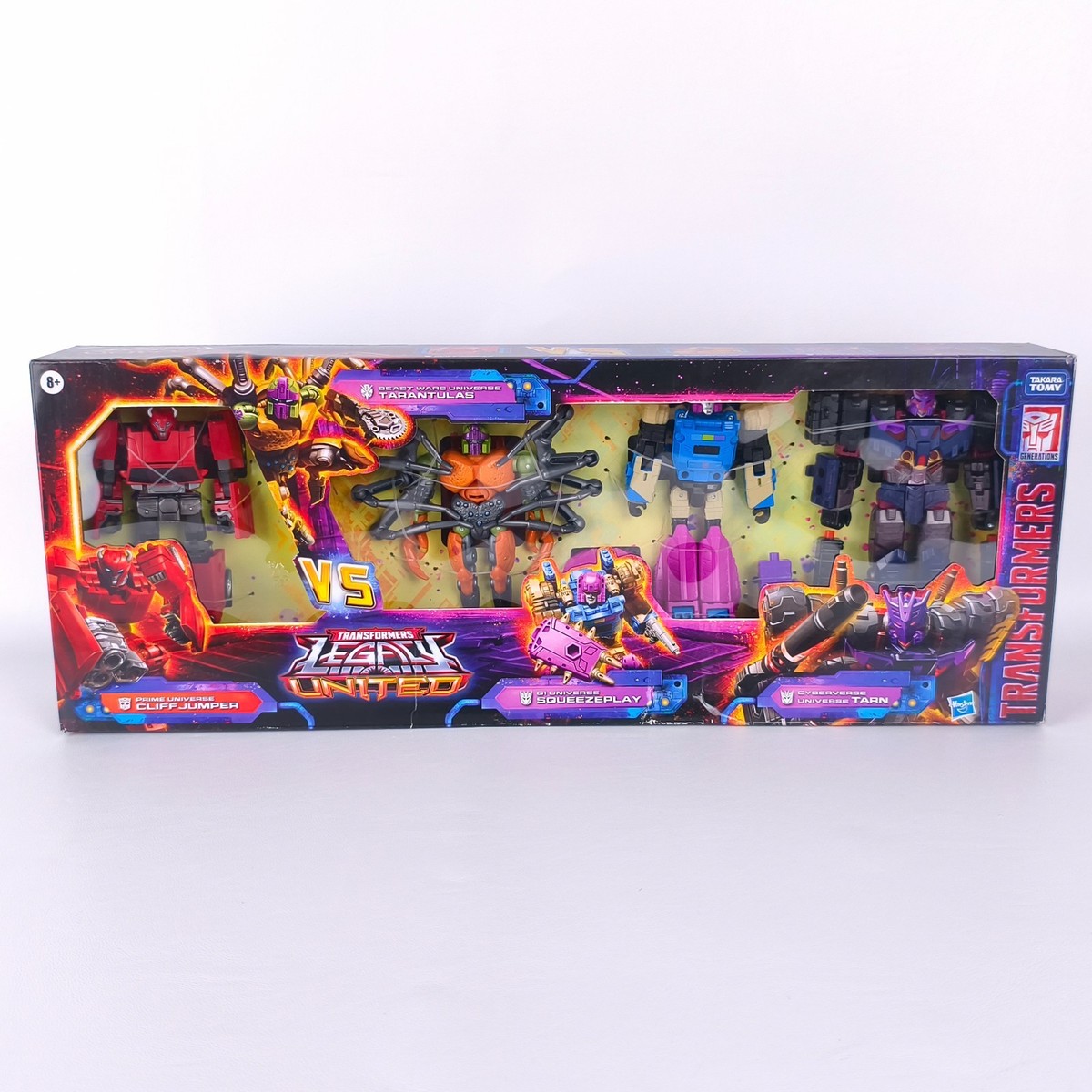 Transformers Cliffjumper Tarantulas G1 Squeezeplay Tarn New Legacy