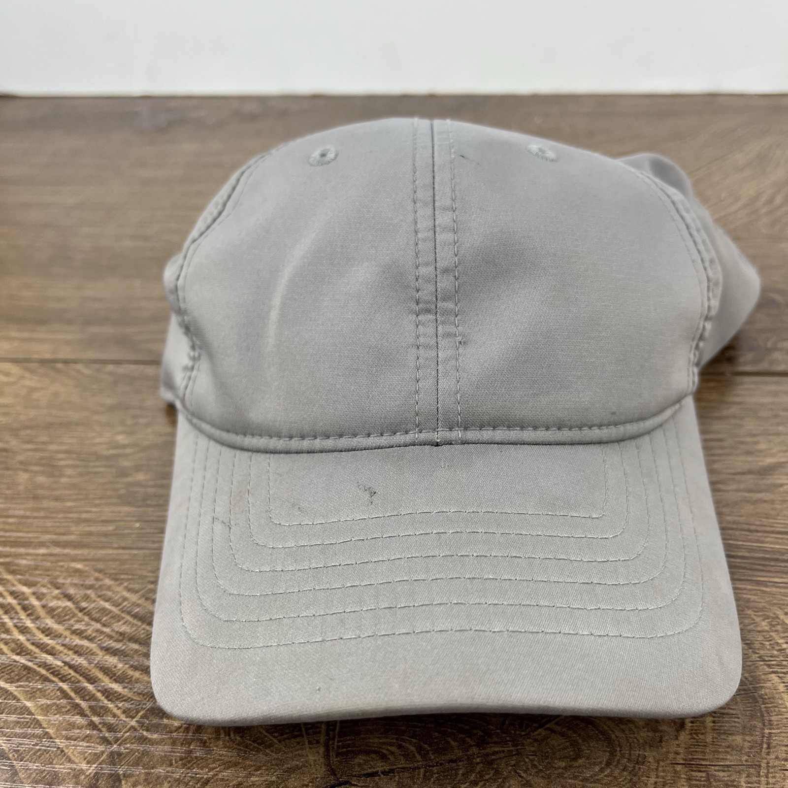 Plain Gray Baseball Hat Gray Adjustable Hat Gray … - image 5