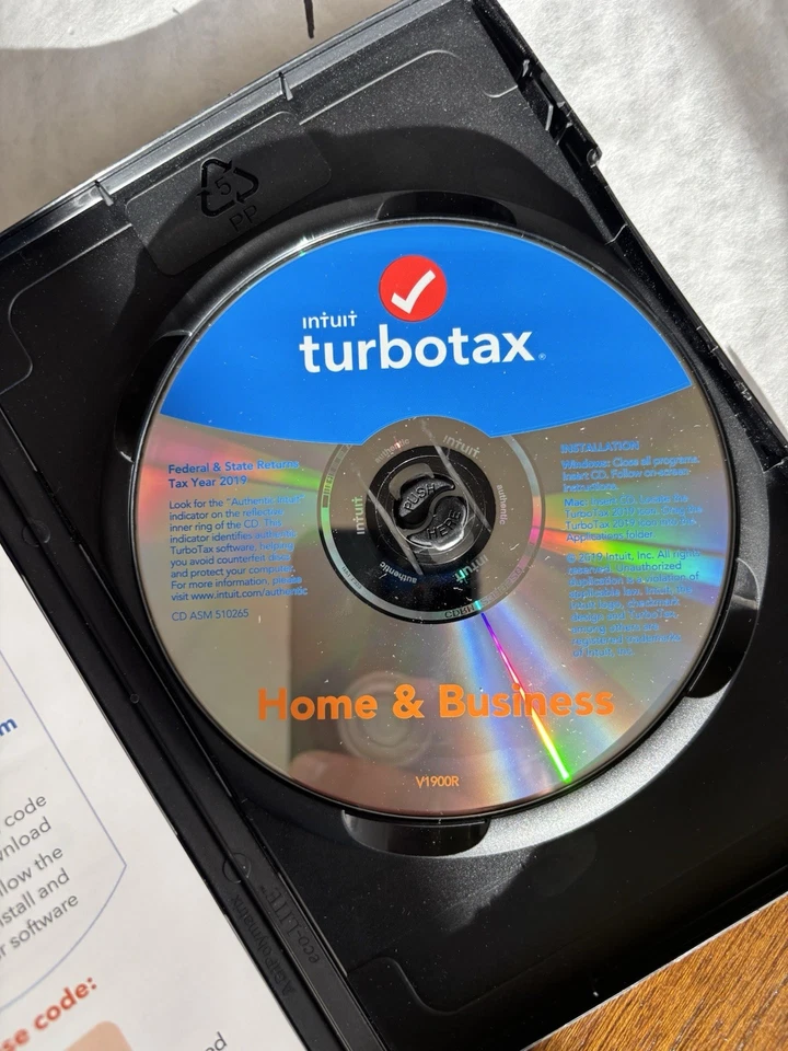 Intuit Turbo Tax 2019-Home and Business-Personal & Self-Employed - Image 2 of 4