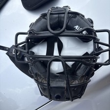 All-Star Pro Style Traditional Baseball Catcher/Umpire Mask - Black
