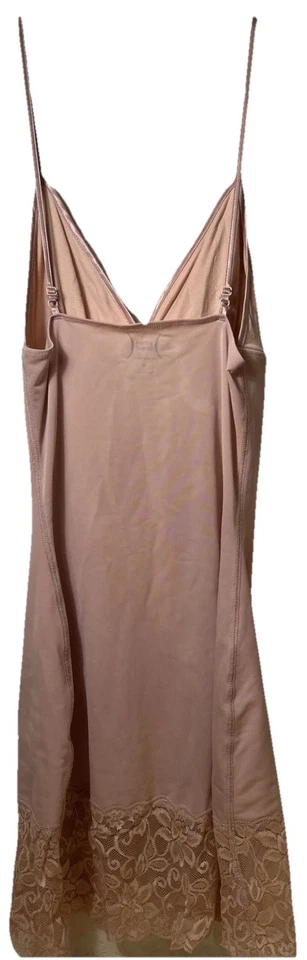 YUMMIE TUMMIE 塑身衣 全懒人 带蕾丝下摆 米色 可调肩带 中号 — 第 3/4 张图片