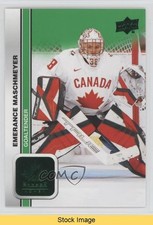 2023 Team Canada Juniors Women's WC Green Emerance Maschmeyer #41 READ 12cy