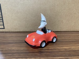 McDonalds Mac Tonight 1991 Porsche 911 Red Plastic Happy Meal Toy