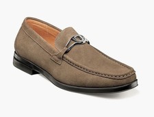 Men’s Stacy Adams Palladian Moc Toe Slip On Shoes 10.5 Wide