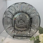 VTG Federal Glass Carnival Glass Deviled Egg Plate Platter Georgetown pattern