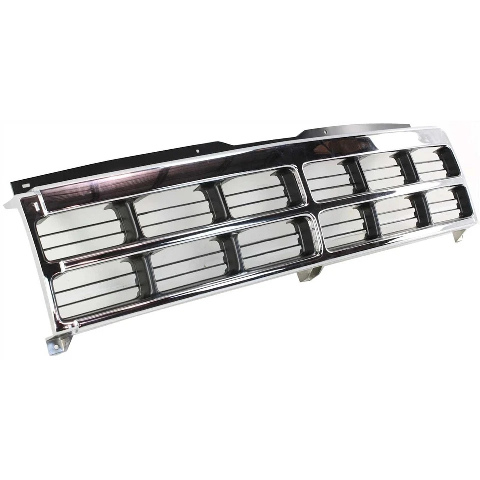 NEW FRONT GRILLE ASSEMBLY CHROME AND BLACK FOR 1991-1996 DODGE DAKOTA CH1200181 Foto 4 de 4