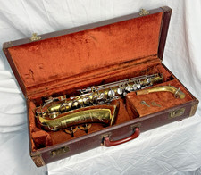 Vintage Martin Medalist Alto Saxophone Elkhart, Indiana - Original Case