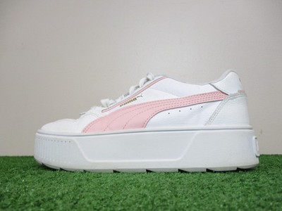 Puma Karmen Rebelle Shoes Womens 8 White Almond Blossom Y2K