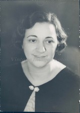 1930s Mrs David Ralph Hertz Beautiful Woman Fancy Dress Rare Original Antique