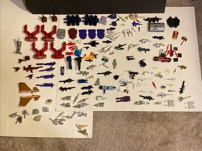 Vintage Massive Transformers And Gobots, Robot Accessories Lot