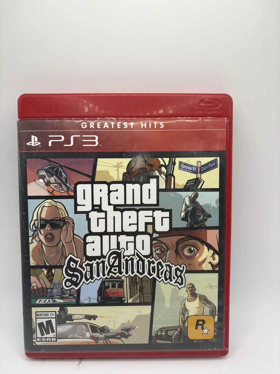 Grand Theft Auto San Andreas Sur Xbox Première Génération - PAL - Boîte Et Notice - État Correct