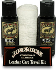 Leather Shoe  Boot Travel Care Kit- Repairs, Polishes and Shines Leather Goods