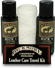 Leather Shoe & Boot Travel Care Kit- Repairs, Polishes and Shines Leather Goods 