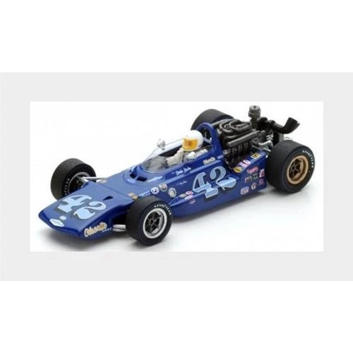 1:43 Spark Eagle Mk7 #42 Indy 500 1969 Denny Hulme Blue S4263 Modellino - Immagine 2 di 2