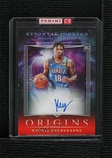 2023-24 Panini Origins Rookie Auto Red 13/99 Keyontae Johnson #RA-KJO Auto 0pd2