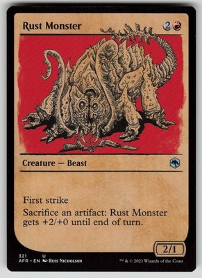 Rust Monster (Showcase) Normal U Adventures in the Forgotten Realms 321 NM