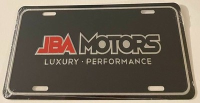 JBA Motors Dealership Booster License Plate Exotic Cars Ferrarri Mesa Arizona