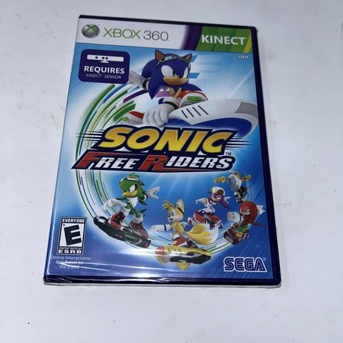 Sega Kinect Sonic Free Riders - Microsoft Xbox 360 Video Game