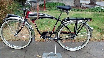 VINTAGE SCHWINN BLACK PHANTOM REPLICA SKIP TOOTH SWEETHEART