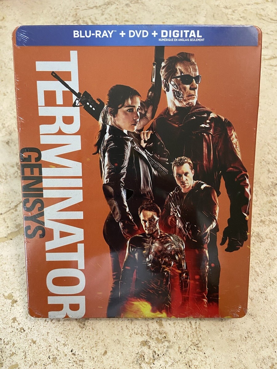 Terminator Genisys 2015 Blu-Ray DVD Digital Steelbook - New | eBay