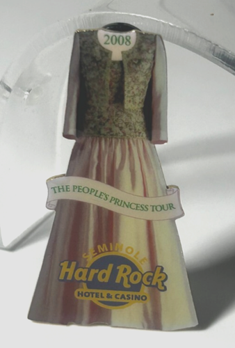 Hard Rock Tampa 2008 Diana's Dress Pin - People's Princess Tour HRC #43440