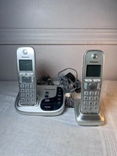 Panasonic KX-TGD220 Digital Cordless Answering System 2 Handsets With Batteries