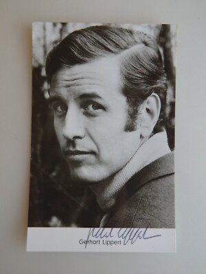 Autogramm Gerhart Lippert deutscher Schauspieler (79481)