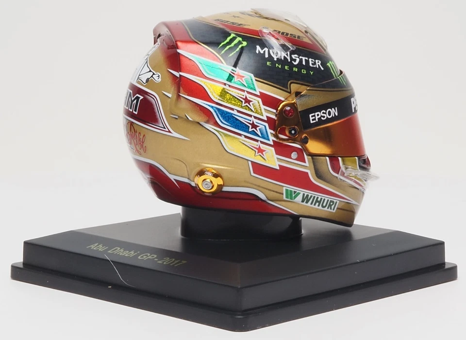 Limited Edition! Lewis Hamilton Abu Dhabi 2017 WC Helmet (1/5) - Image 4 of 4