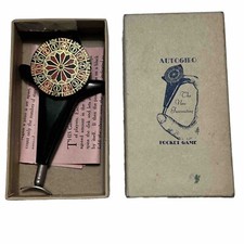 Rara roulette tascabile Autogiro ruota girevole gioco bachelite con scatola originale