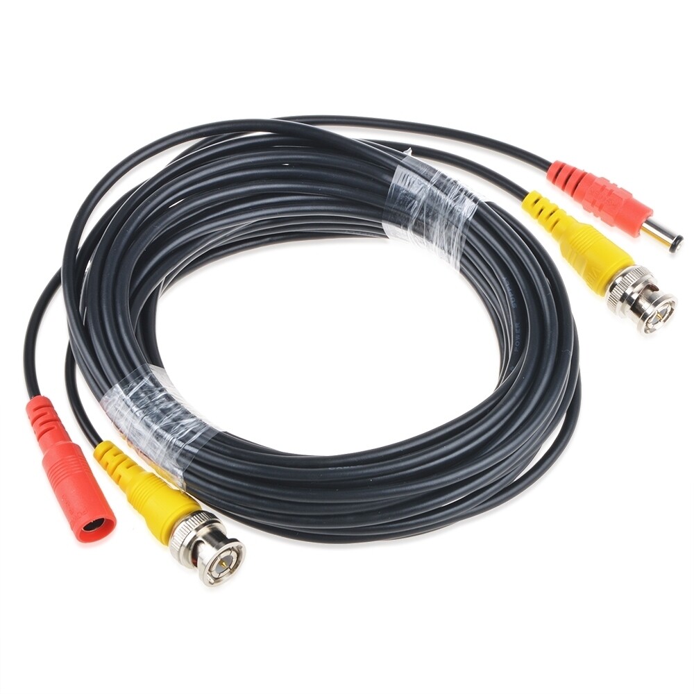 50ft Premium BNC Video Power Cable Cord Lead for EZVIZ 1080P