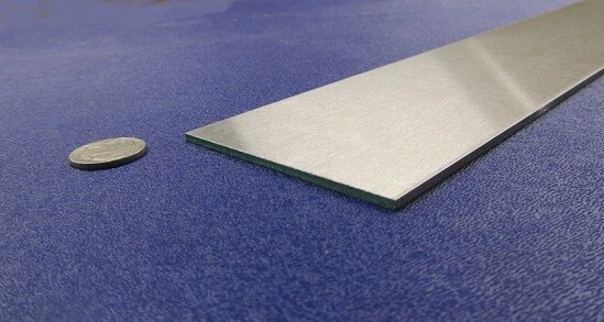 Штанга заземляющая инструментальная сталь O1 толщина 3/32 дюйма (+/-,001 дюйма) ширина 3,0 дюйма длина 36 дюймов - Изображение 4 из 4