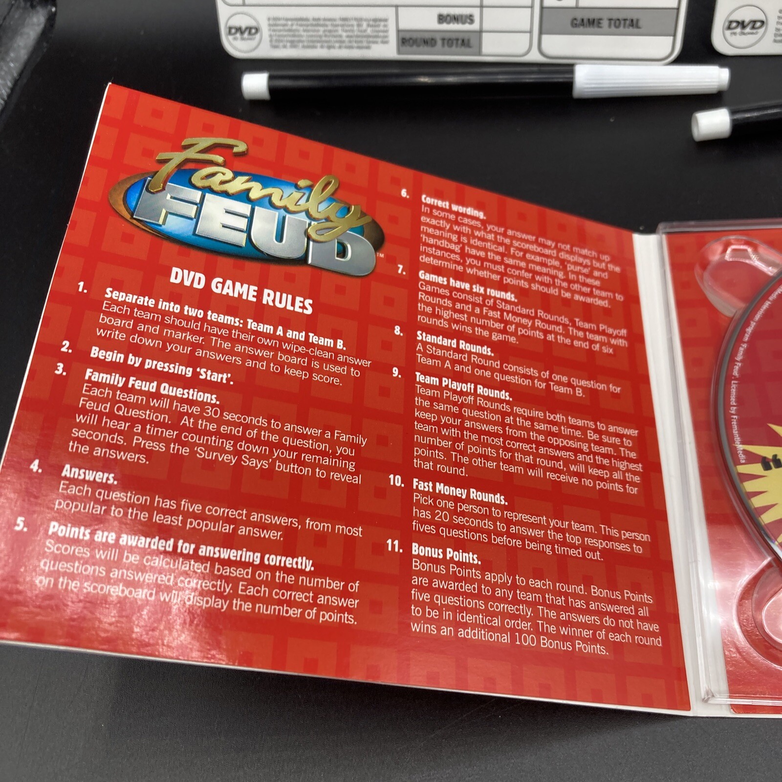 Family Feud DVD Interactive Board Game eBay